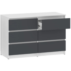Comoda Пехотин NS-6 (Anthracite/White) Thumb