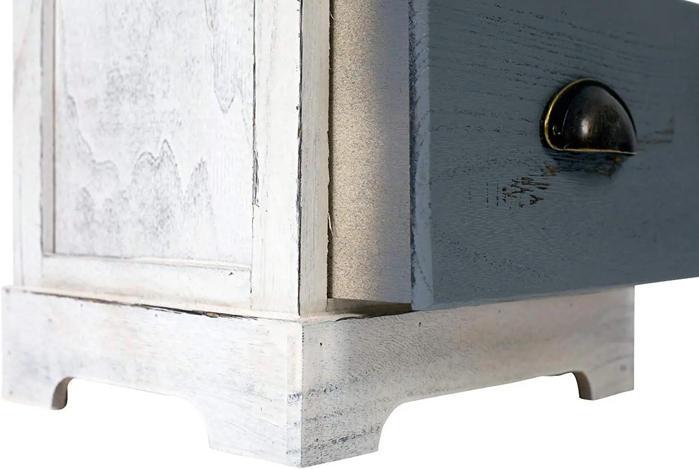 Comoda Rebecca Mobili RE4482 (Wood/White/Gray)