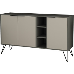 Tumba Showdeko Clara (Anthracite/Light Mocha) Thumb