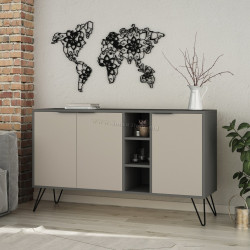 Тумба Showdeko Clara (Anthracite/Light Mocha)