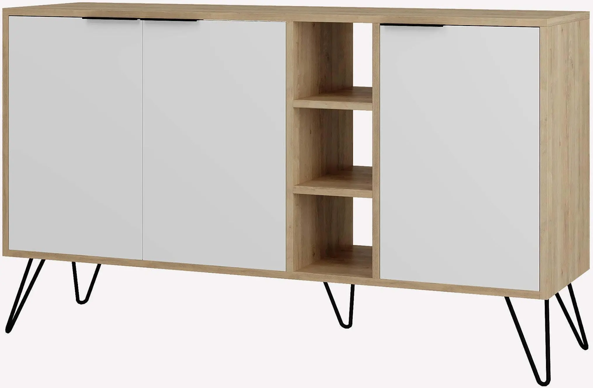Tumba Showdeko Clara (Oak/White) - 3