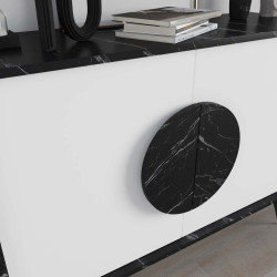 Tumba Showdeko Gora 110 (Black Marble/White) Thumb