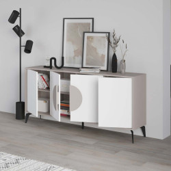 Тумба Showdeko Gora 180 (Light Mocha/White) Thumb