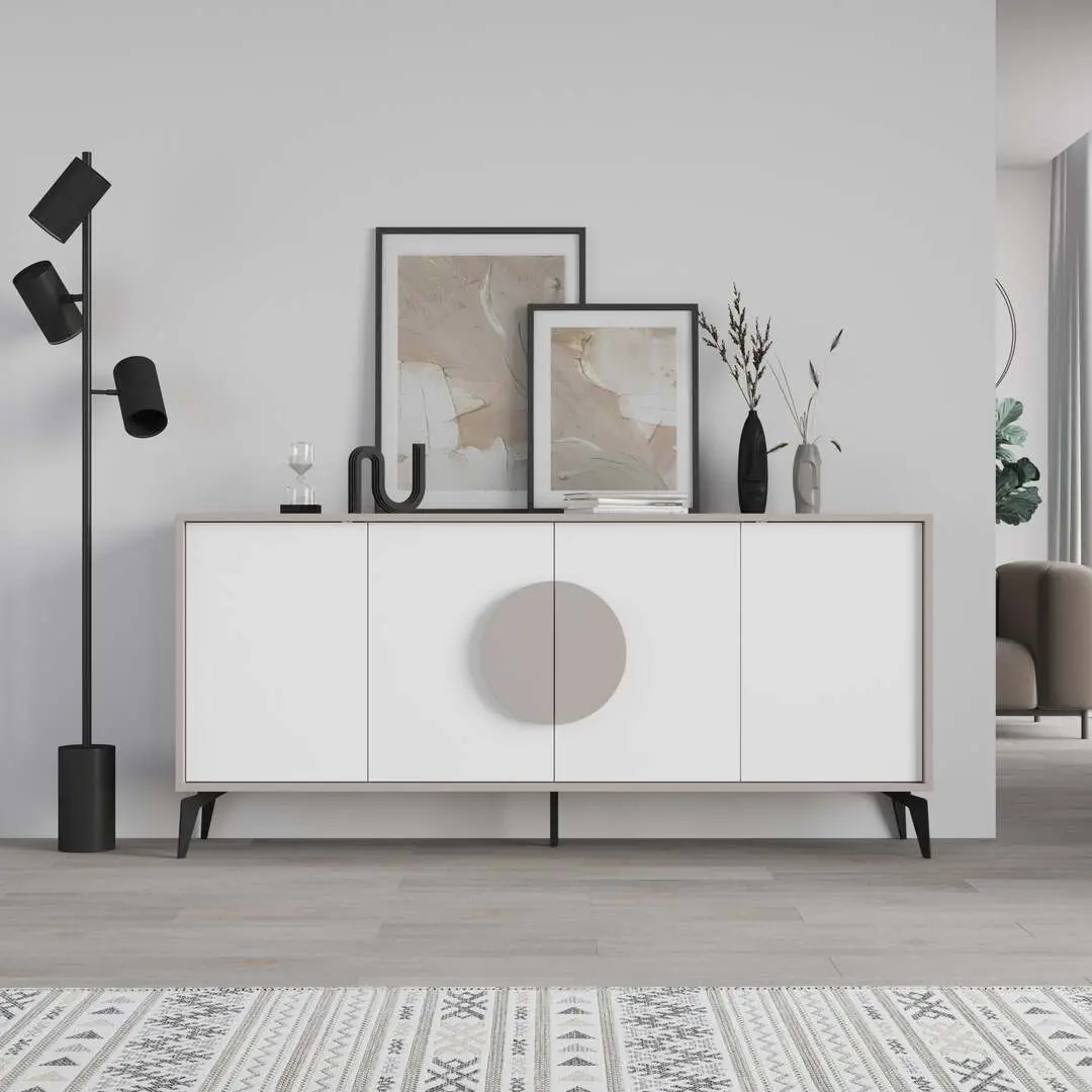 Тумба Showdeko Gora 180 (Light Mocha/White)
