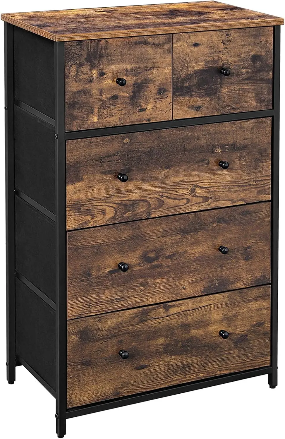 Comoda Songmics LGS45H (Rustic Brown/Black) - 2