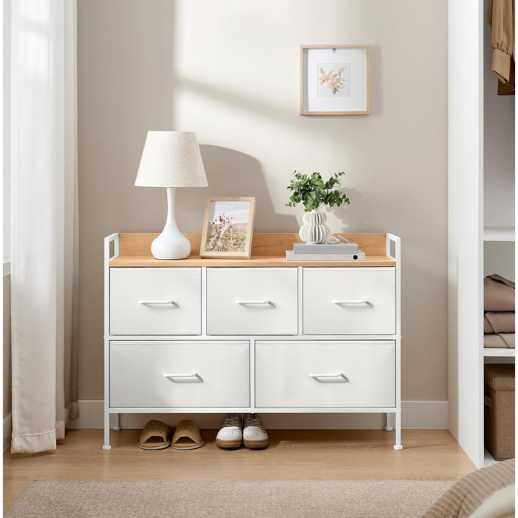 Comoda Songmics LTS135W01 (White) cumpără în Chișinău, Moldova ...