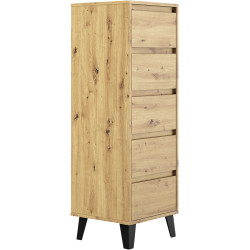 Comoda Tempo Kondela Bogan 5S40 (Artisan Oak) Thumb