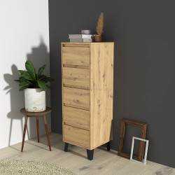 Comoda Tempo Kondela Bogan 5S40 (Artisan Oak)