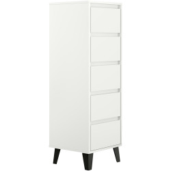 Комод Tempo Kondela Bogan 5S40 (White) Thumb