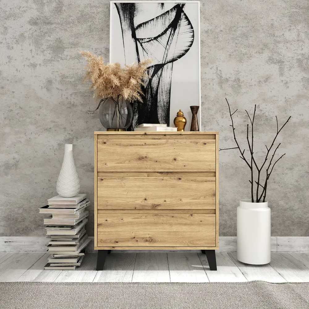 Комод Tempo Kondela Bogan New 3S70 (Artisan Oak)