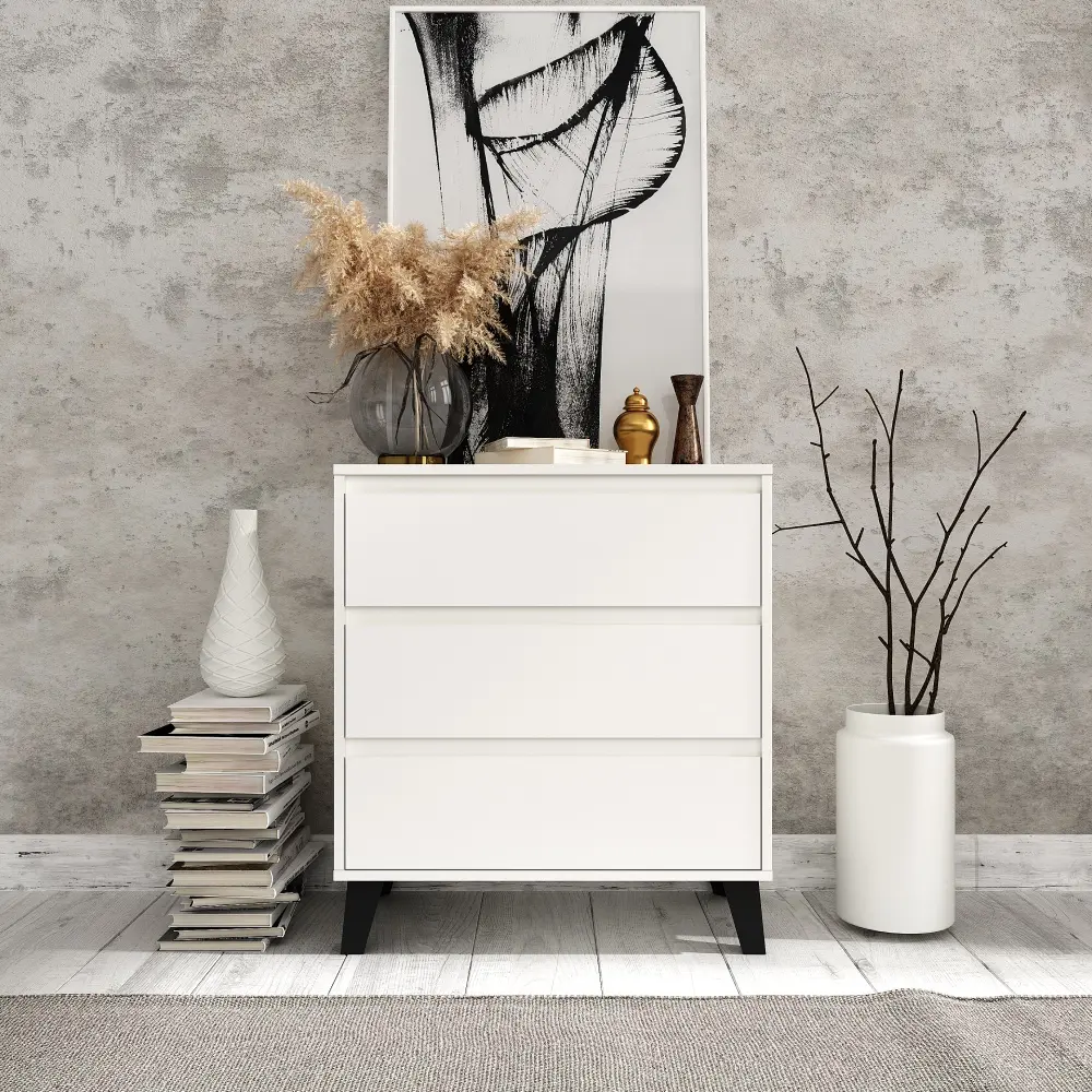 Комод Tempo Kondela Bogan New 3S70 (White)