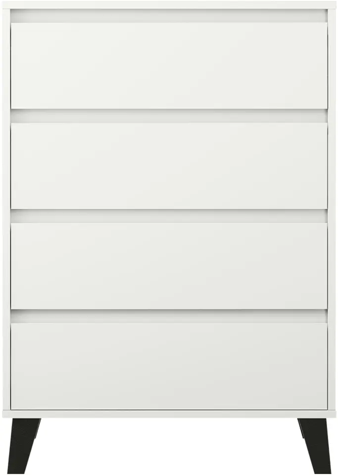 Comoda Tempo Kondela Bogan New 4S70 (White)