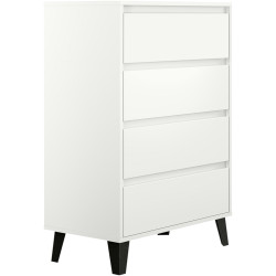 Comoda Tempo Kondela Bogan New 4S70 (White) Thumb