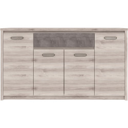 Comoda Tempo Kondela Jesi 4D1S TK-0000374021 (Nairobi Chestnut/Onyx) Thumb