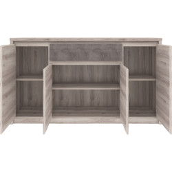 Comoda Tempo Kondela Jesi 4D1S TK-0000374021 (Nairobi Chestnut/Onyx) Thumb