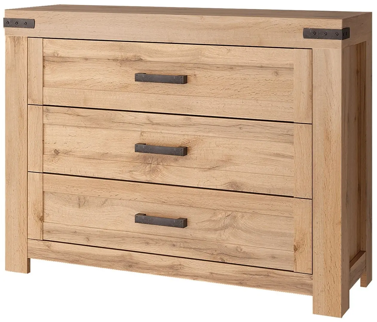 Комод Tempo Kondela Moratiz 3S (Wotan Oak) - 3