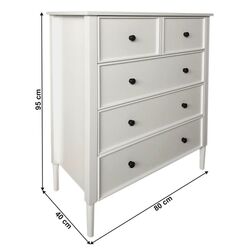 Comoda Tempo Kondela Teana (White) Thumb