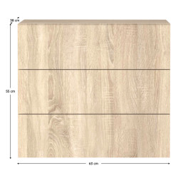 Comoda Tempo Kondela Vertio KOM3S (Sonoma Oak) Thumb