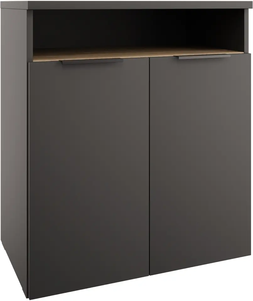 Тумба Tempo Kondela Adapo ADP04 (Anthracite/Cremona Oak) - 2