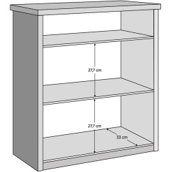 Тумба Tempo Kondela Adapo ADP04 (Anthracite/Cremona Oak) Thumb