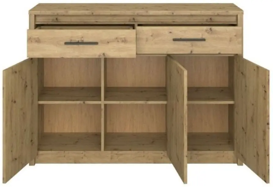 Тумба Tempo Kondela Airon 3D2S (Artisan Oak) - 3