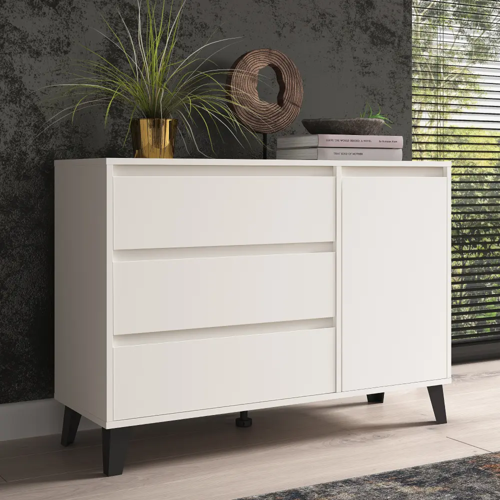 Tumba Tempo Kondela Bogan New 1D3S (White)