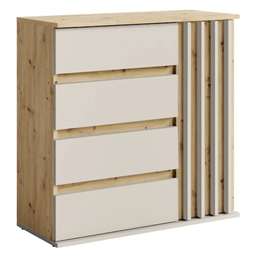 Tumba Tempo Kondela Deris 1D4S (Cashmere/Artisan Oak) - 2