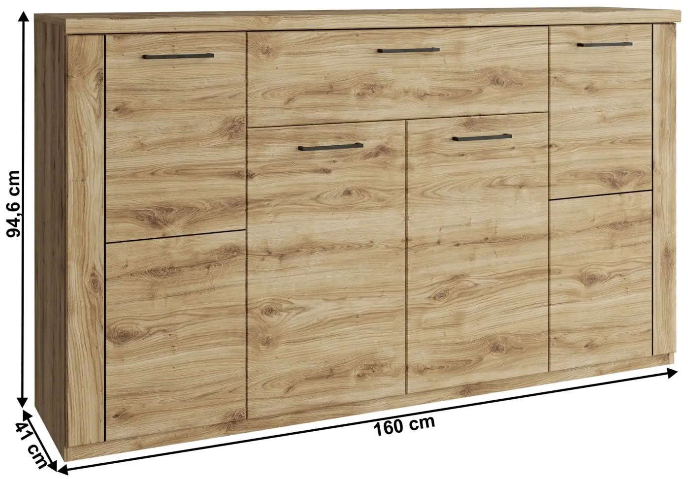 Tumba Tempo Kondela Dorsi 4D1S (Navarra Oak)