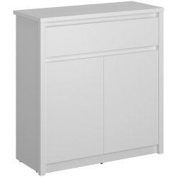 Tumba Tempo Kondela Erodin 2D1S (White) Thumb