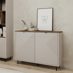 Тумба Tempo Kondela Eyco 2D (Cashmere/Castello Oak)