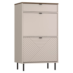 Comoda Tempo Kondela EYCO 2D1S (Cashmere/Castello Oak)