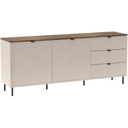 Тумба Tempo Kondela Eyco 2D3S (Cashmere/Castello Oak) Thumb