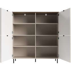 Тумба Tempo Kondela Eyco 4D (Cashmere/Castello Oak) Thumb