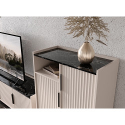 Tumba Tempo Kondela Fresio KOM2D2S (Cashmere/Dark Marble) Thumb