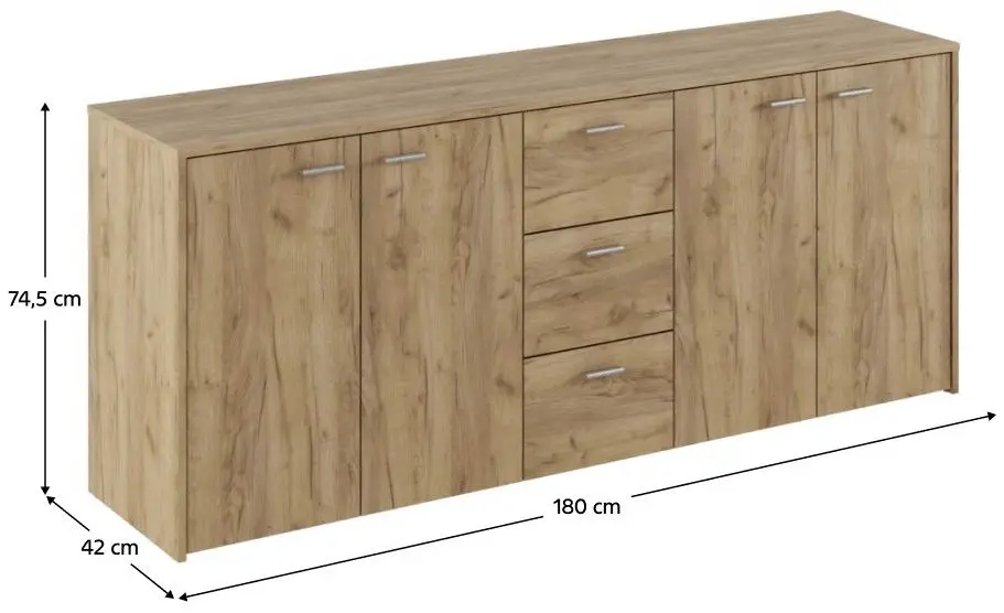 Tumba Tempo Kondela Hugos 74x180 (Artisan Oak) - 2