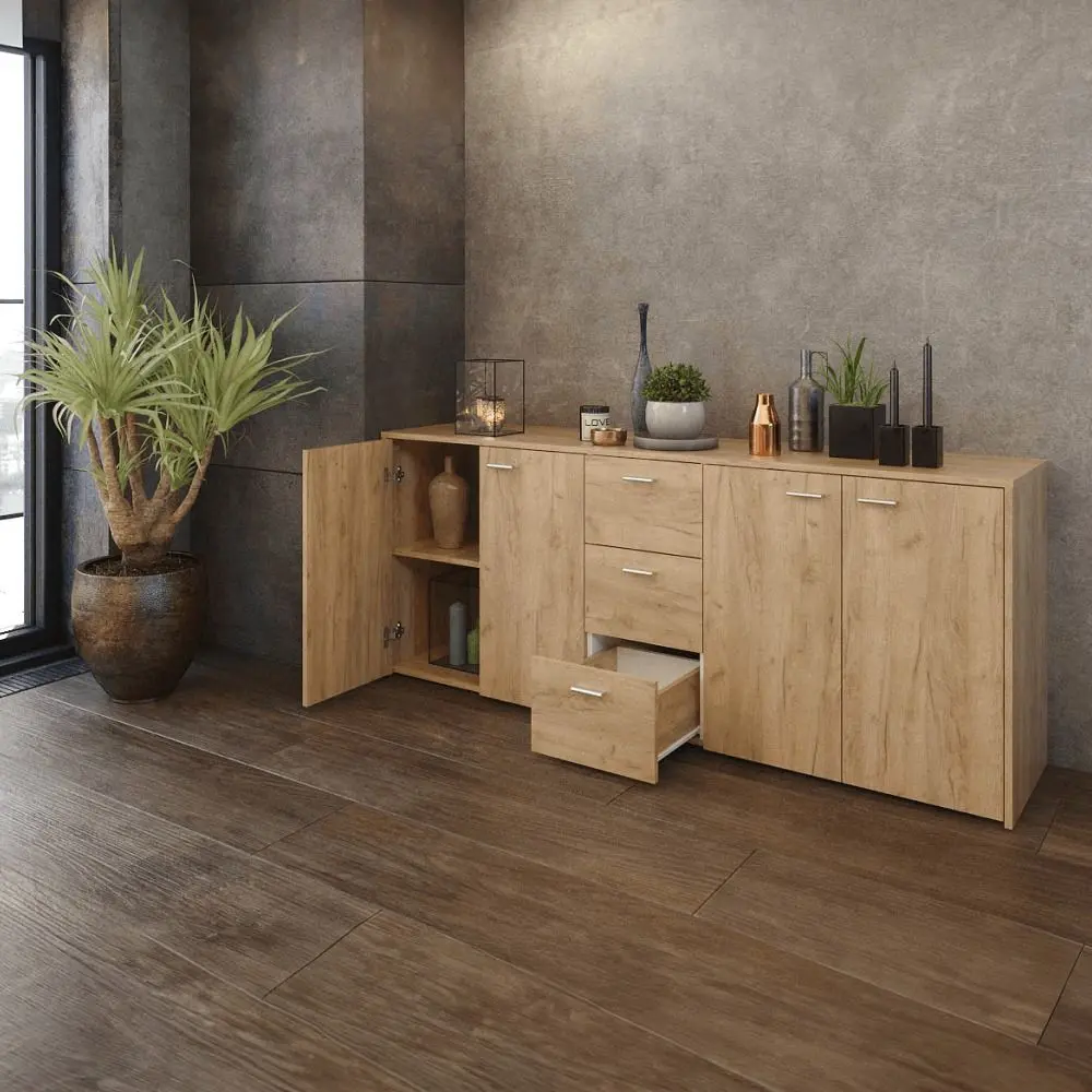 Tumba Tempo Kondela Hugos 74x180 (Artisan Oak) - 5