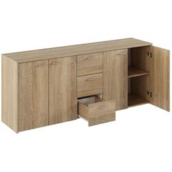 Тумба Tempo Kondela Hugos 74x180 (Sonoma Oak) Thumb