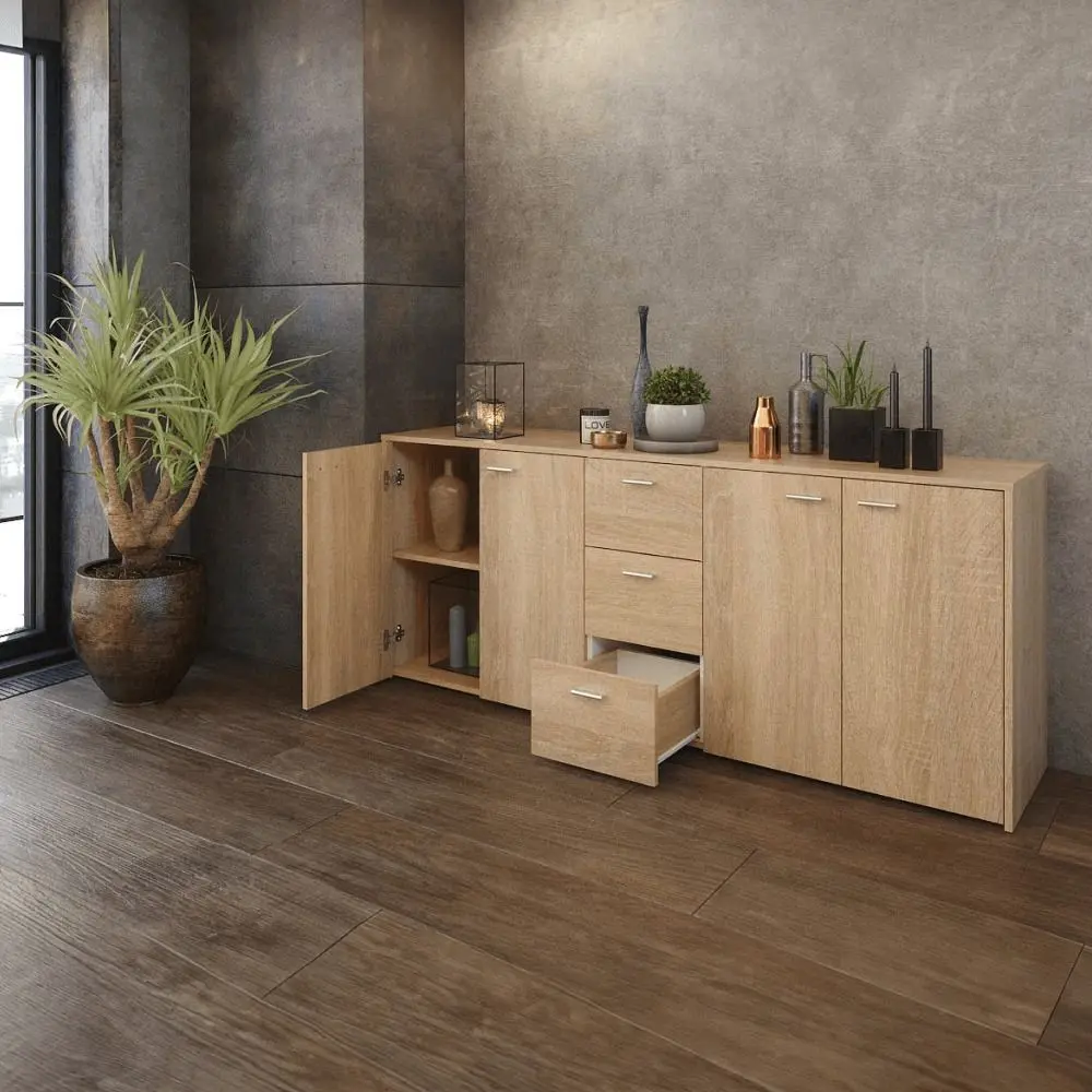 Тумба Tempo Kondela Hugos 74x180 (Sonoma Oak)