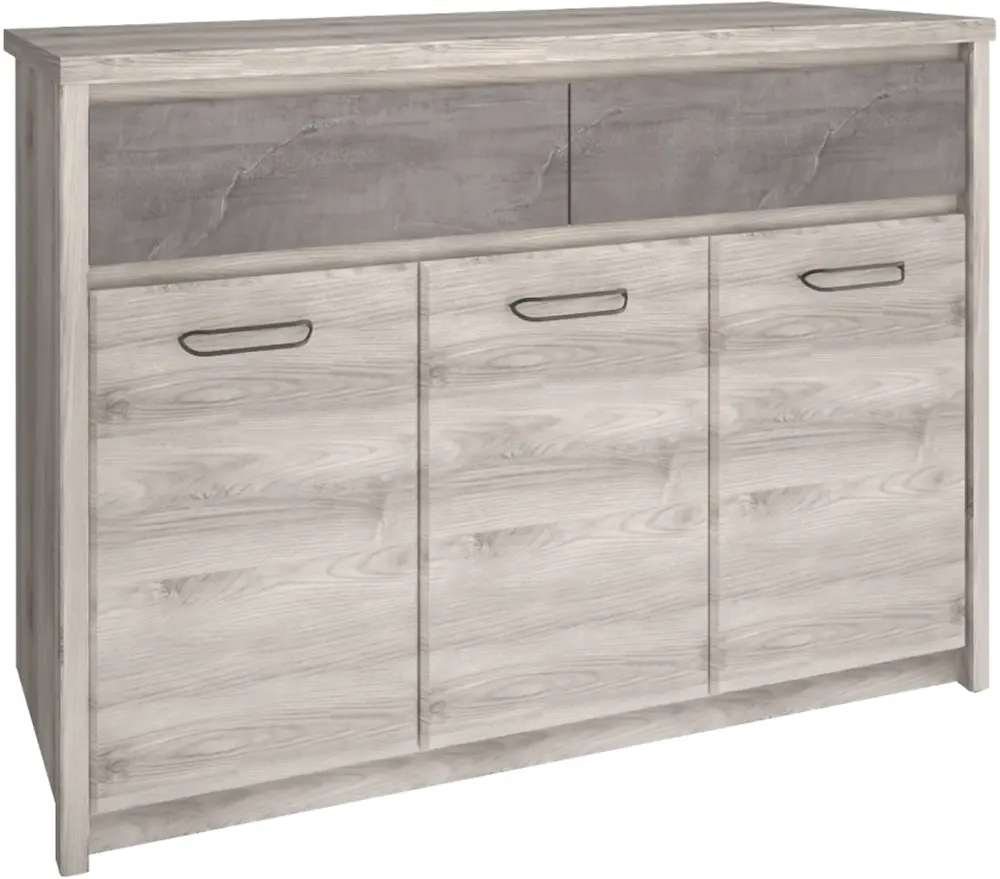 Тумба Tempo Kondela Jesi New 3D2S (Nairobi Chestnut/Onyx)