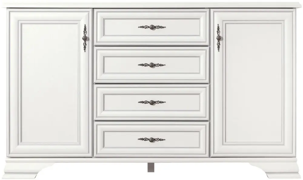 Tumba Tempo Kondela Kentak KOM2D4S (Alpine White) - 2