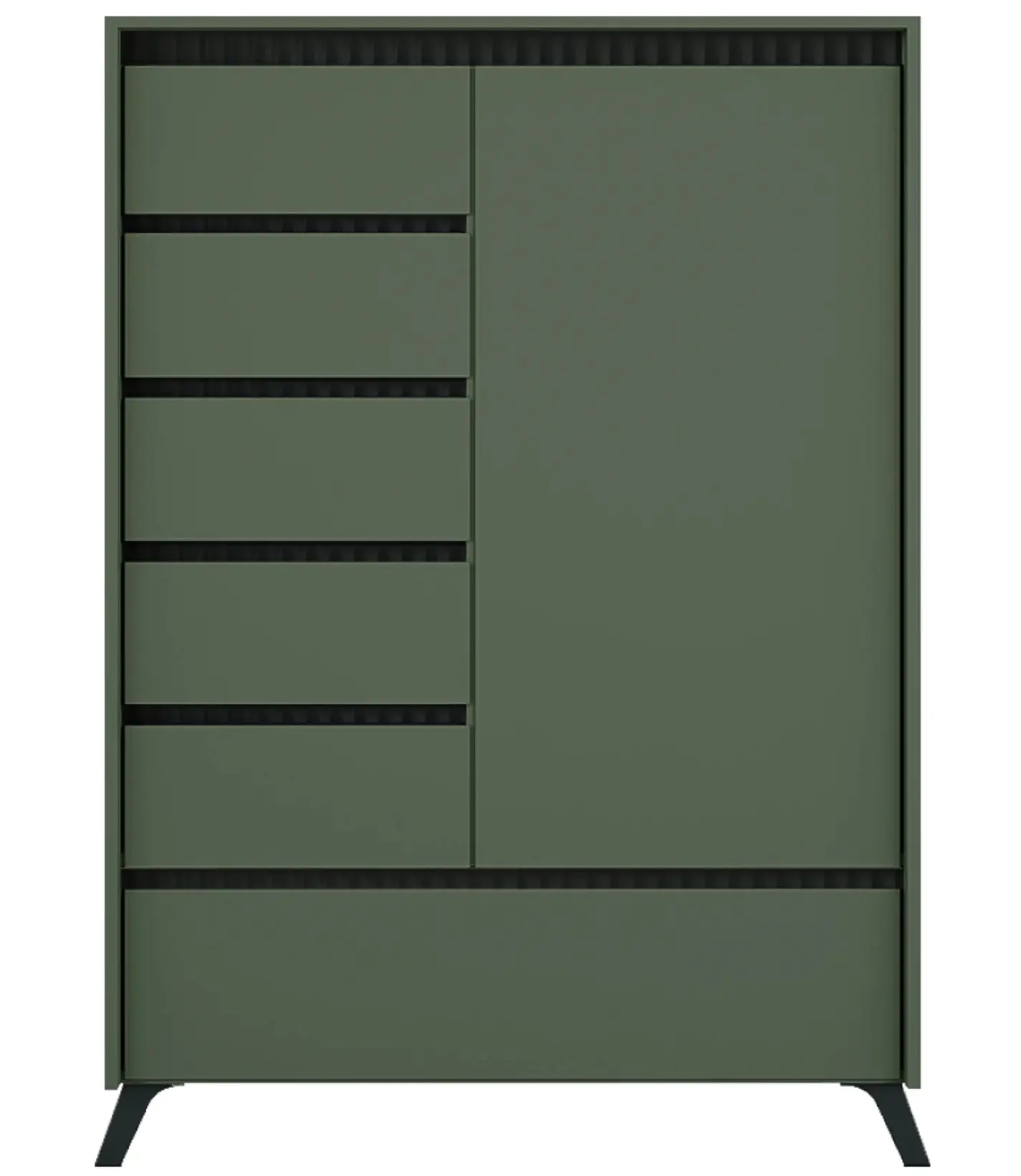 Tumba Tempo Kondela Longy REG1D5S1K (Smoke Green/Black) - 2