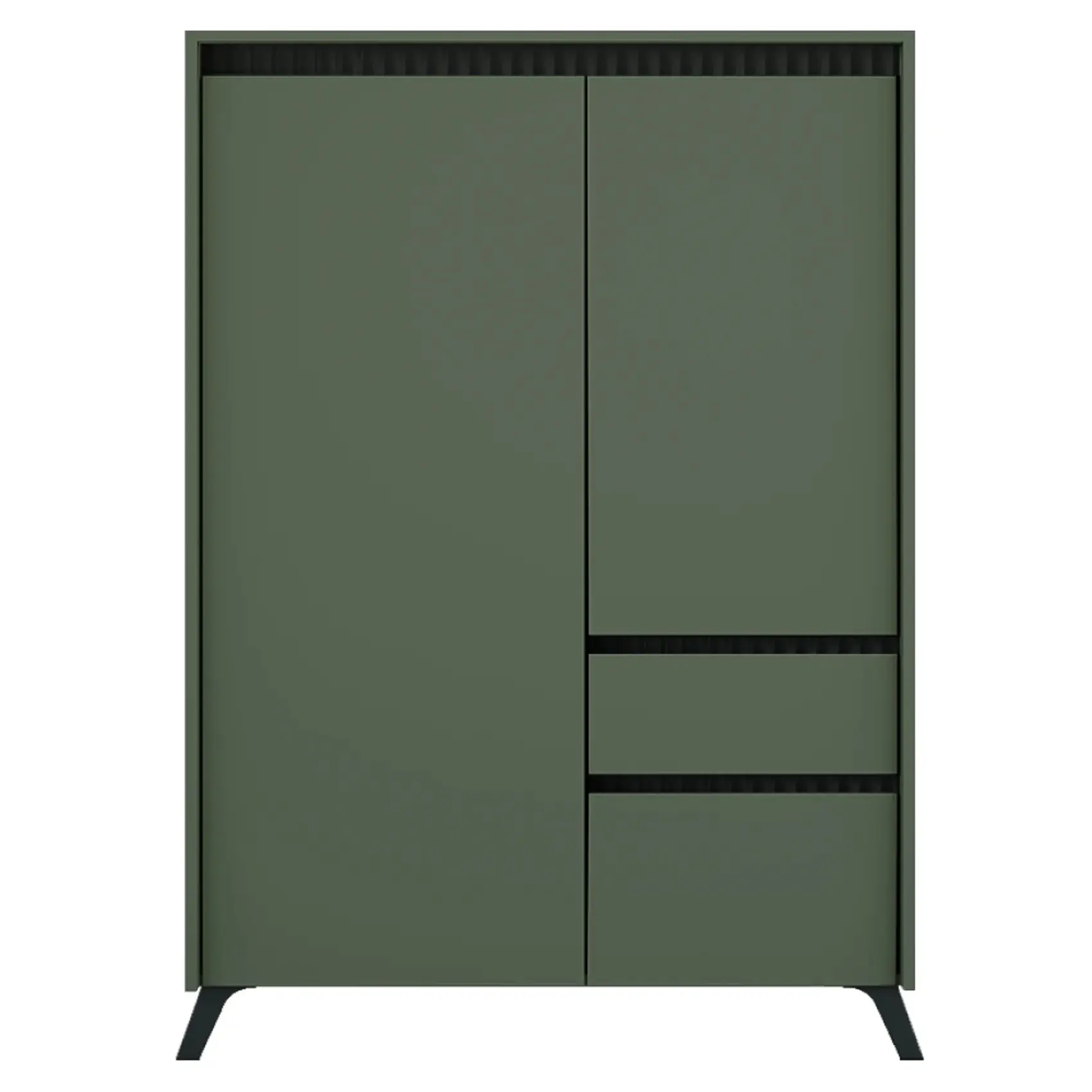 Tumba Tempo Kondela Longy REG2D1S1K (Smoke Green/Black) - 2