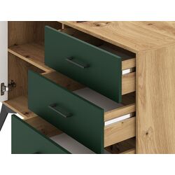 Tumba Tempo Kondela Lugon 1D3S LU3 (Dark Green/Artisan Oak) Thumb