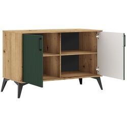 Tumba Tempo Kondela Lugon 2D LU2 (Artisan Oak/Dark Green) Thumb