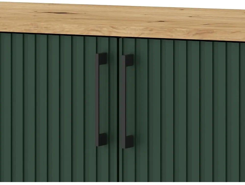 Tumba Tempo Kondela Lugon 2D LU2 (Artisan Oak/Dark Green) - 6