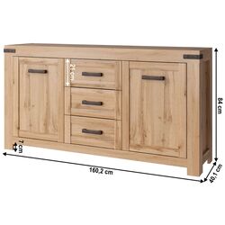 Tumba Tempo Kondela Moratiz 2D3S (Wotan Oak) Thumb