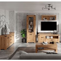 Tumba Tempo Kondela Moratiz 2D3S (Wotan Oak) Thumb