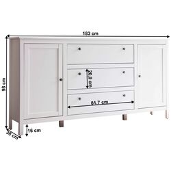 Tumba Tempo Kondela Olje 2D3S (White) Thumb