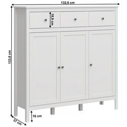 Tumba Tempo Kondela Olje 3D3S (White) Thumb