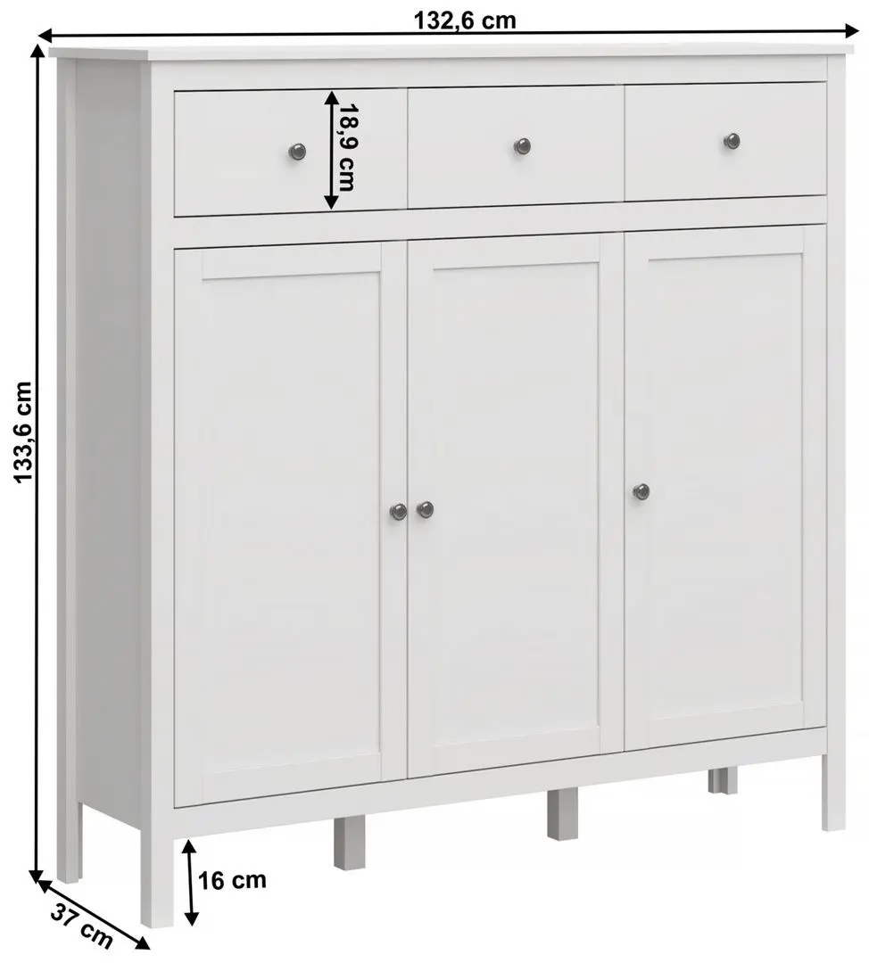 Tumba Tempo Kondela Olje 3D3S (White)